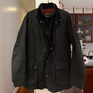 Barbour Men's Black Field Jacket